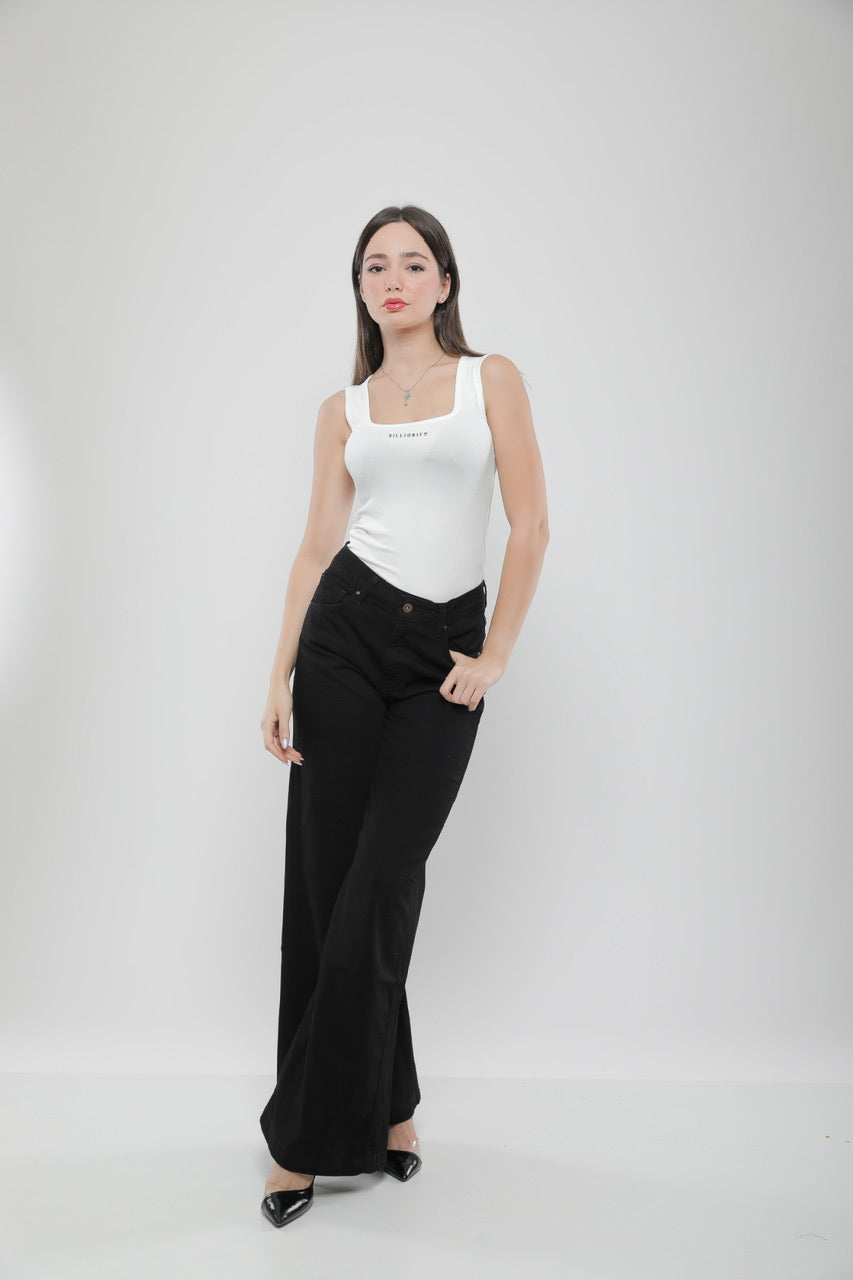 Jean Wide Leg Taille Haute