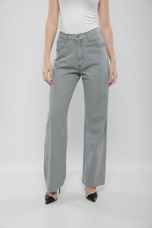 Jean Wide Leg Taille Haute