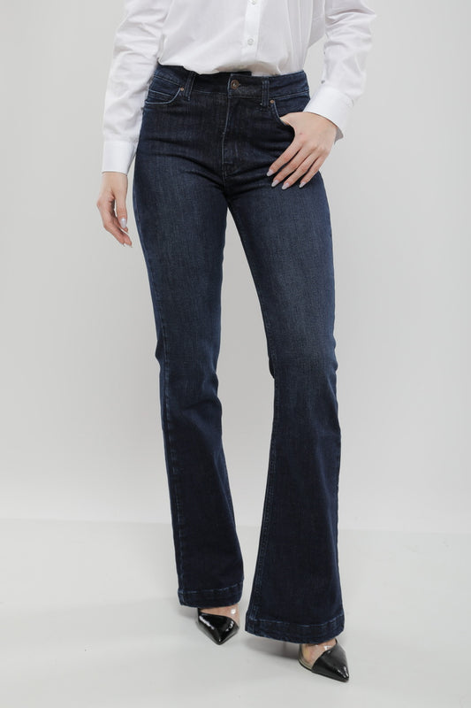 Jean Flare Taille Haute