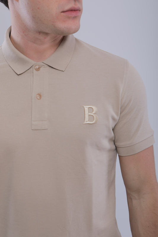 Polo Slim En Piqué