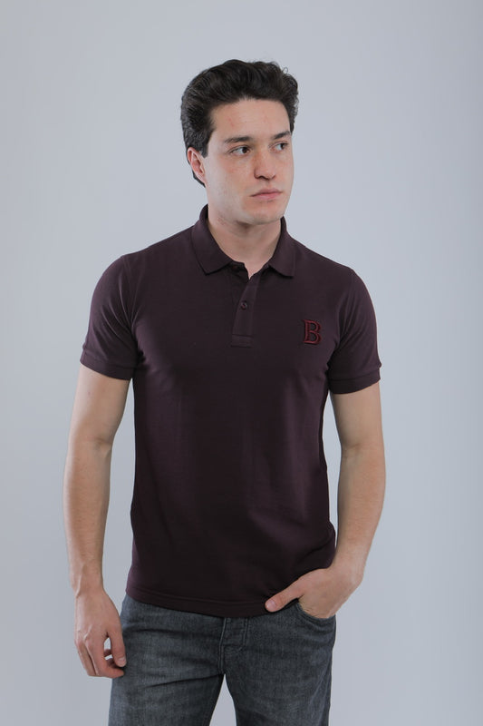 Polo Slim En Piqué