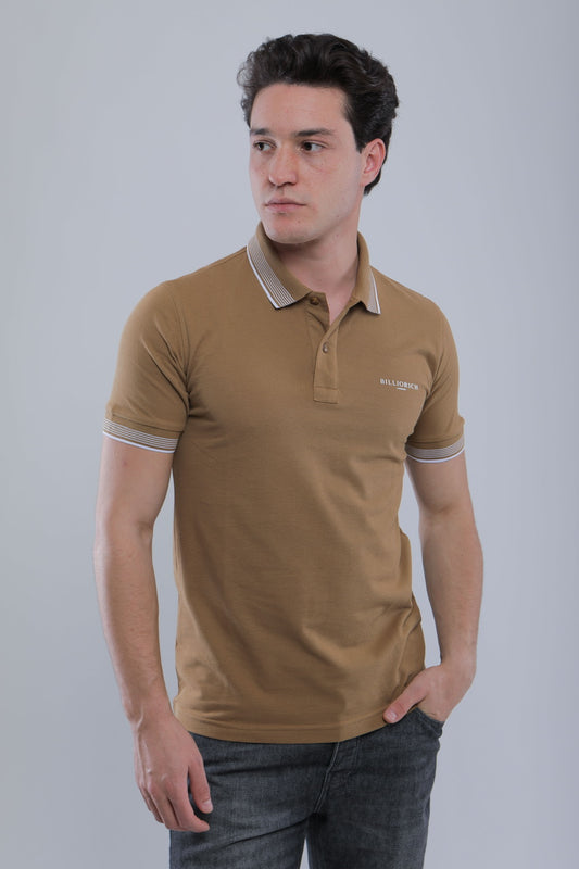 Polo Slim En Piqué