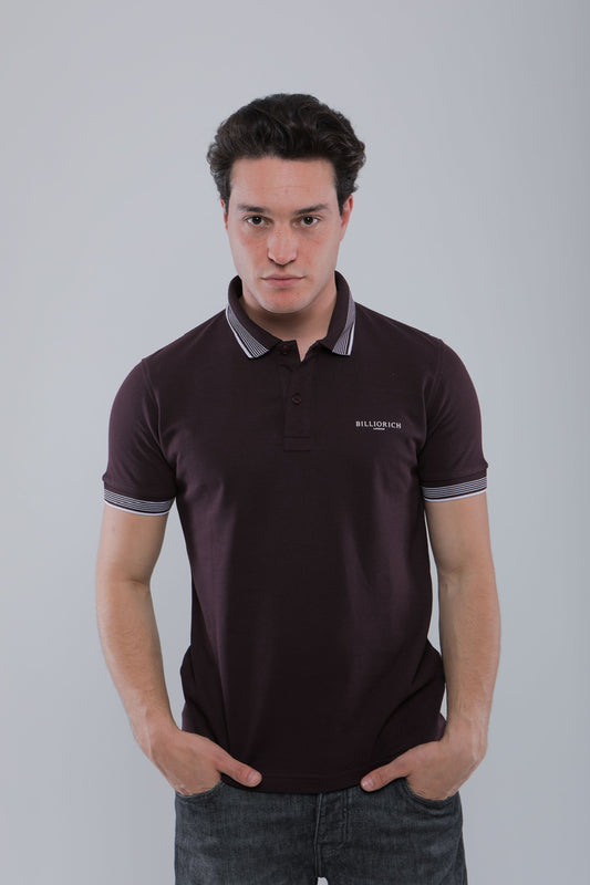 Polo Slim En Piqué