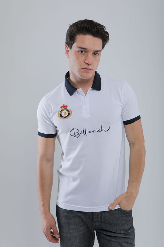 Polo Slim En Piqué
