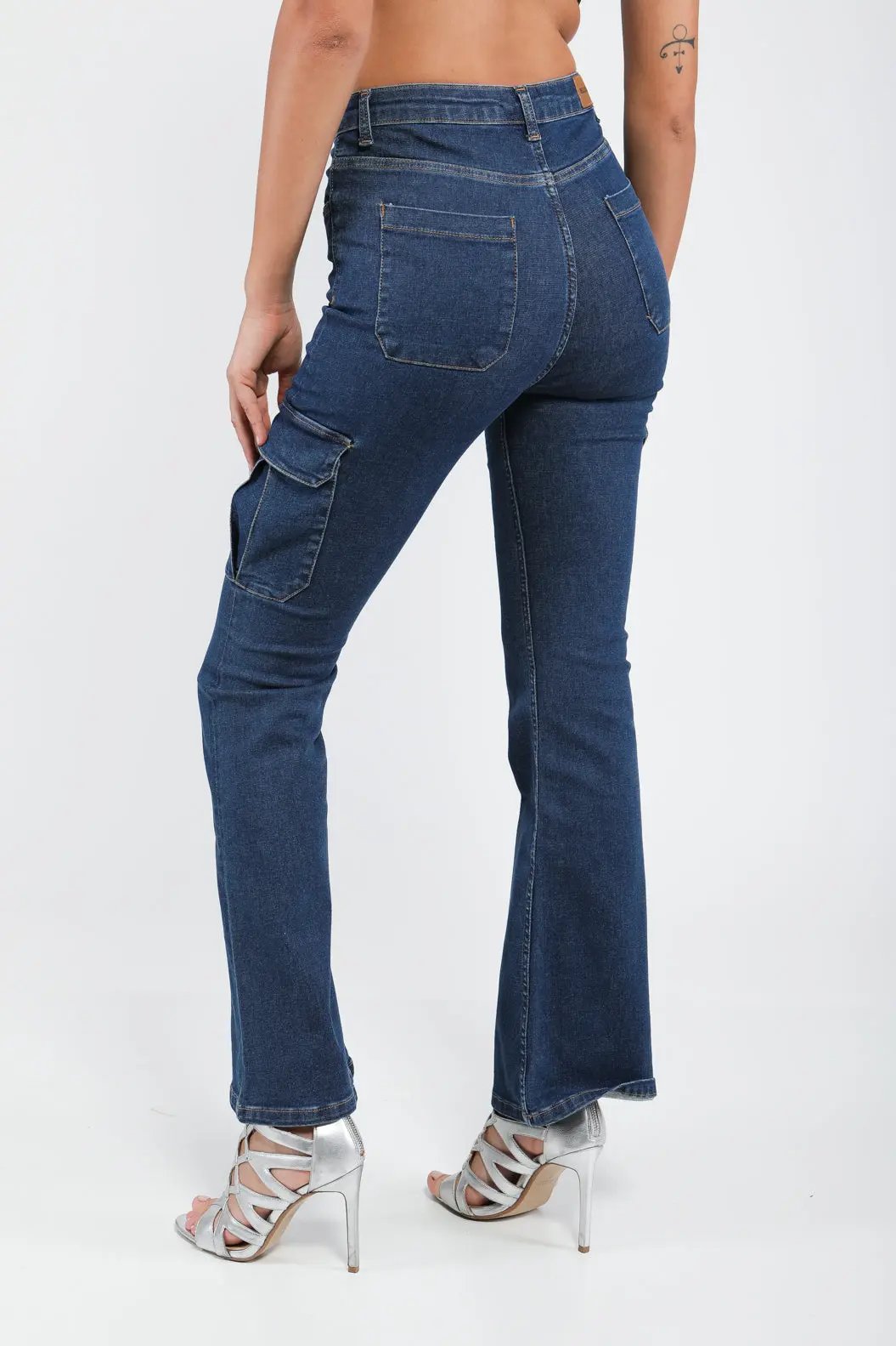 Jean flare en denim Billiorich