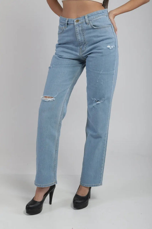 Jean Straight High Rise Billiorich