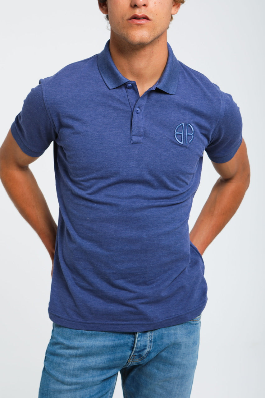 Polo Slim En Piqué