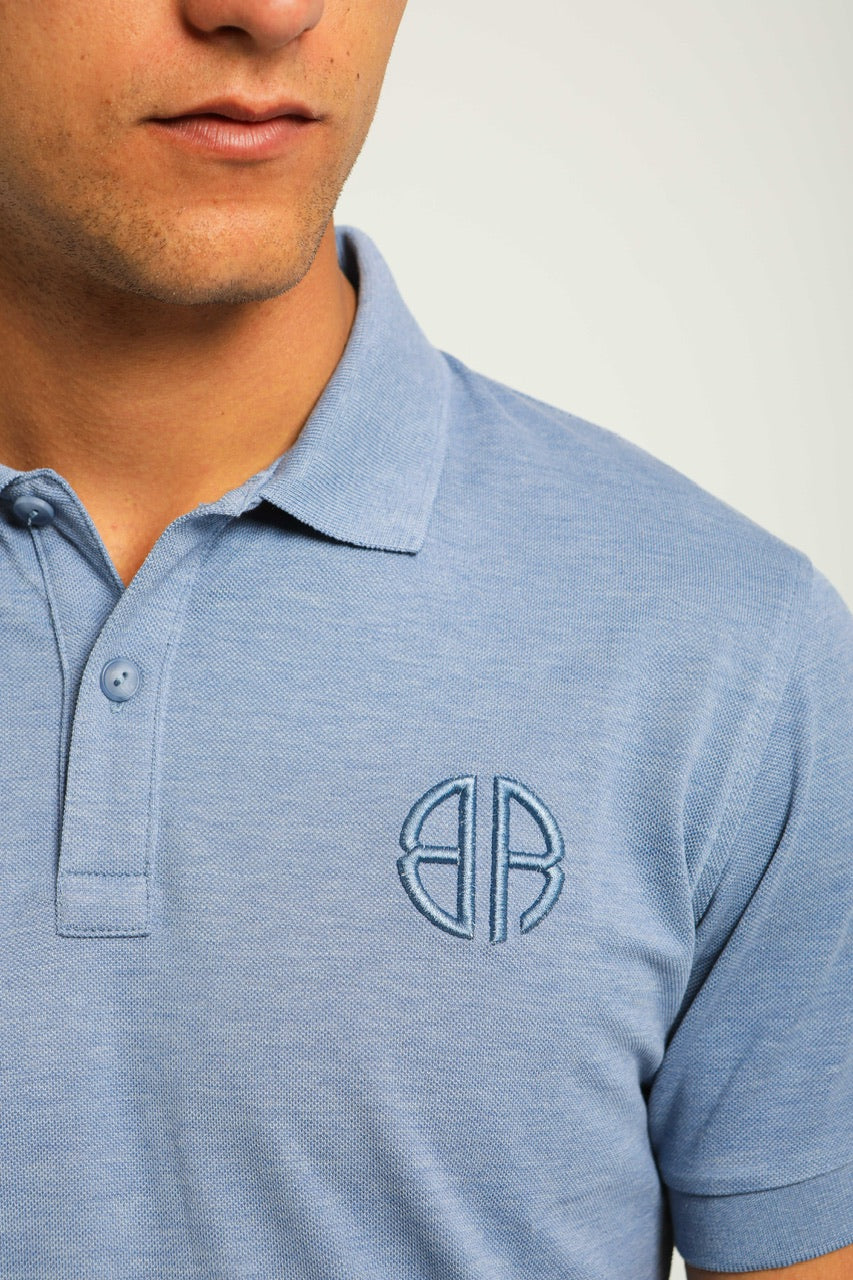 Polo Slim En Piqué