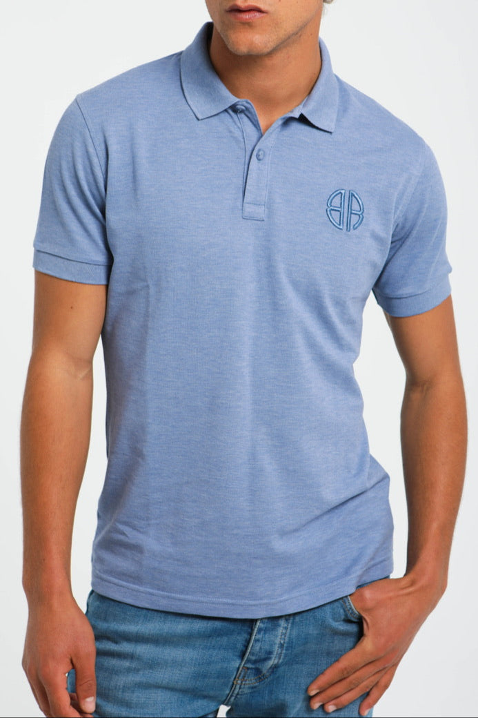 Polo Slim En Piqué