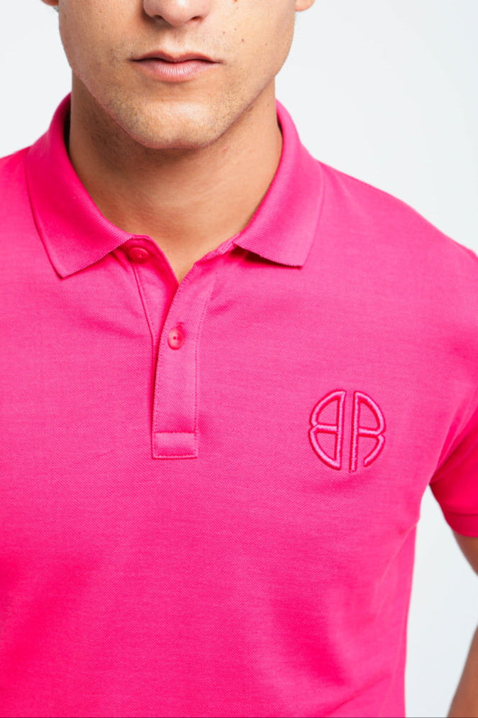 Polo Slim En Piqué