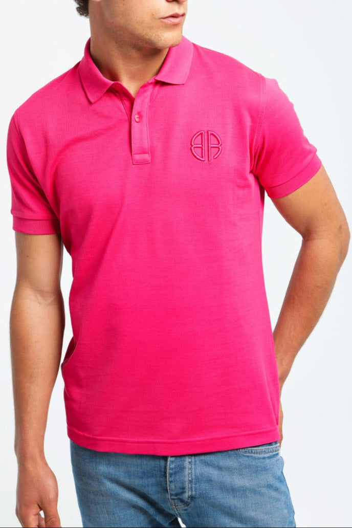 Polo Slim En Piqué