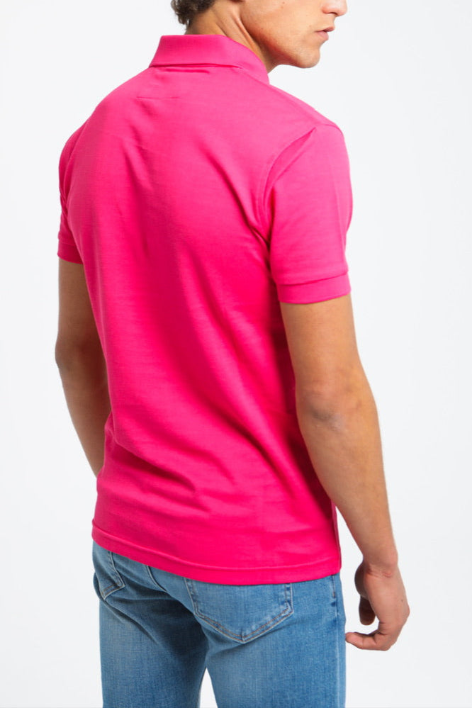 Polo Slim En Piqué