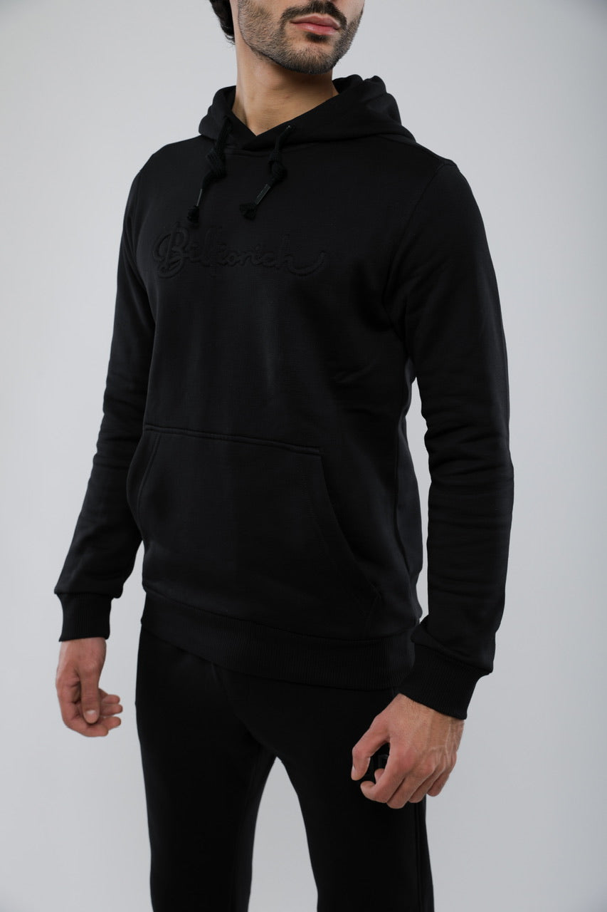 Sweat-Shirt À Capuche En Coton