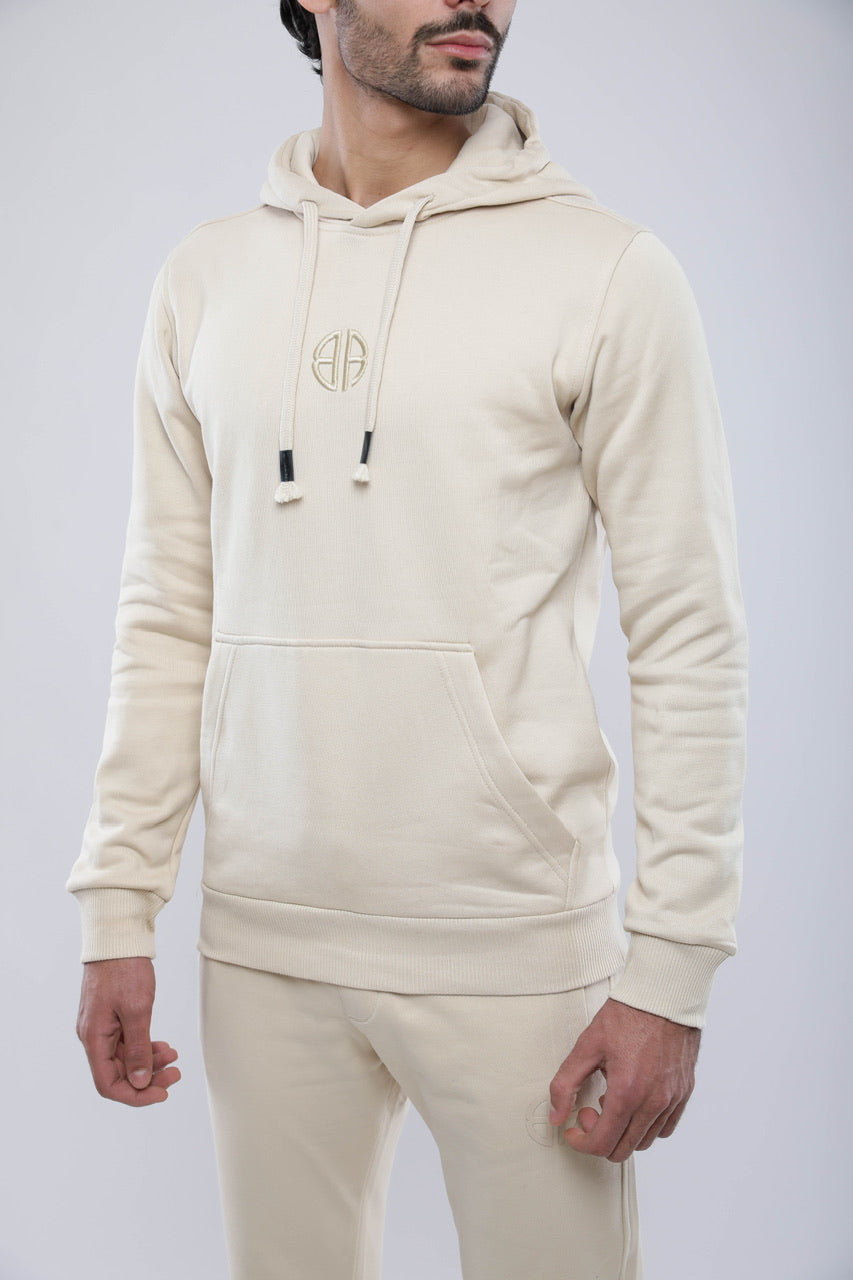 Sweat-Shirt À Capuche En Coton