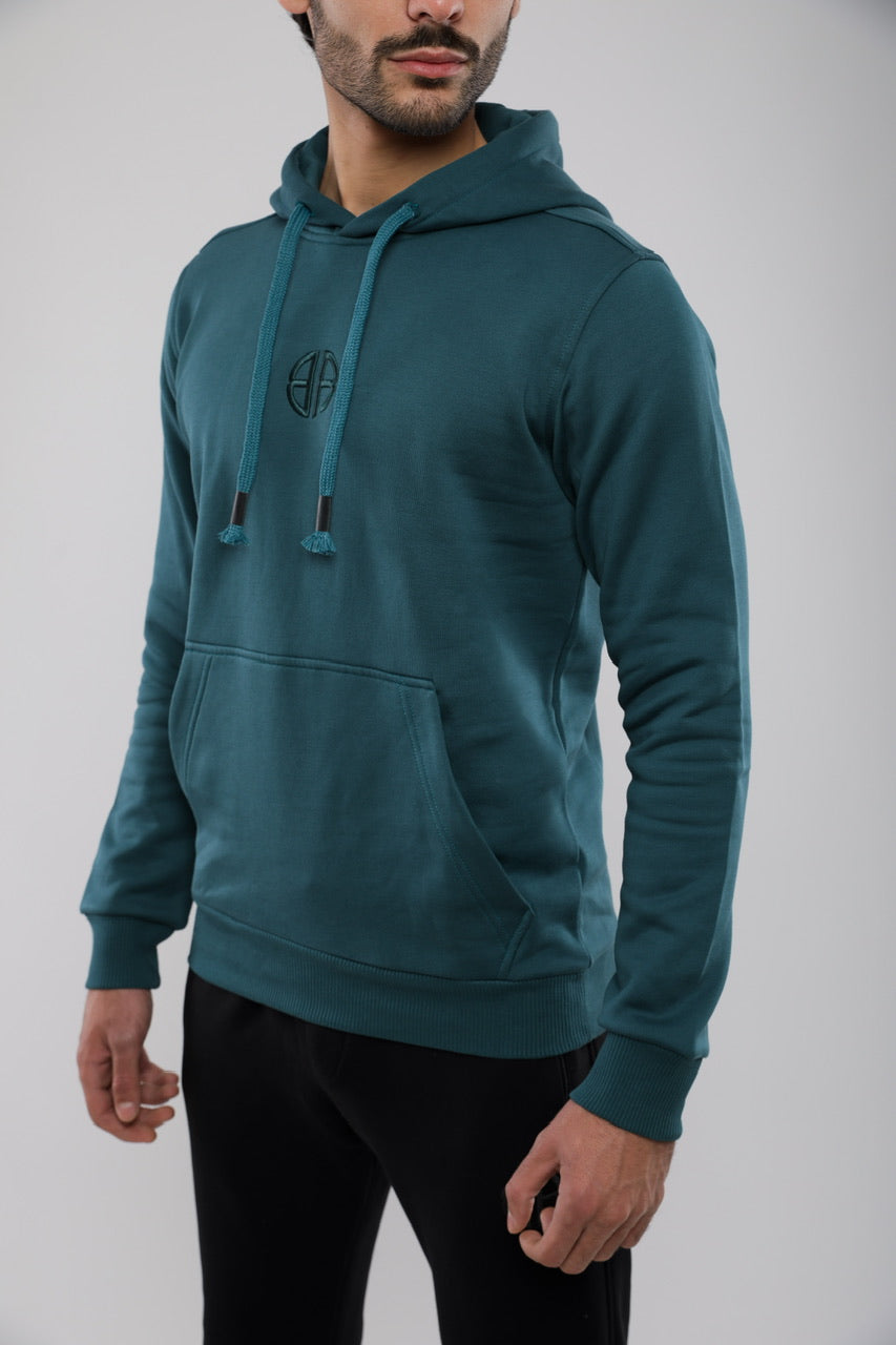 Sweat-Shirt À Capuche En Coton