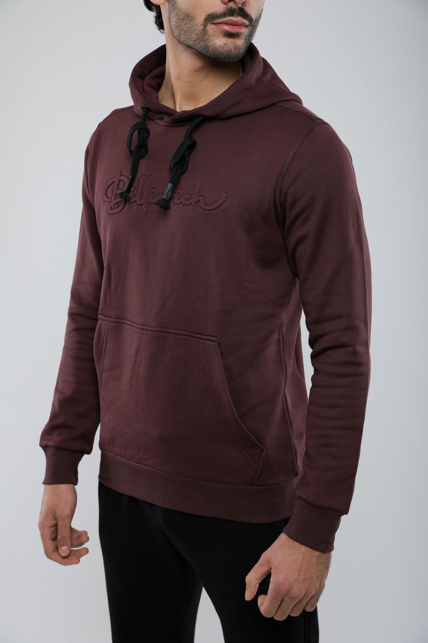 Sweat-Shirt À Capuche En Coton
