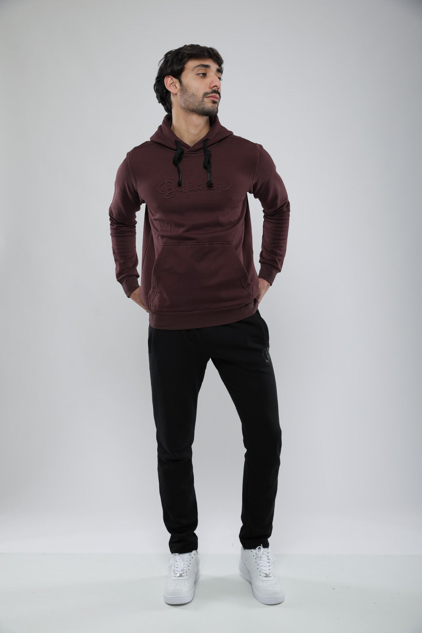 Sweat-Shirt À Capuche En Coton