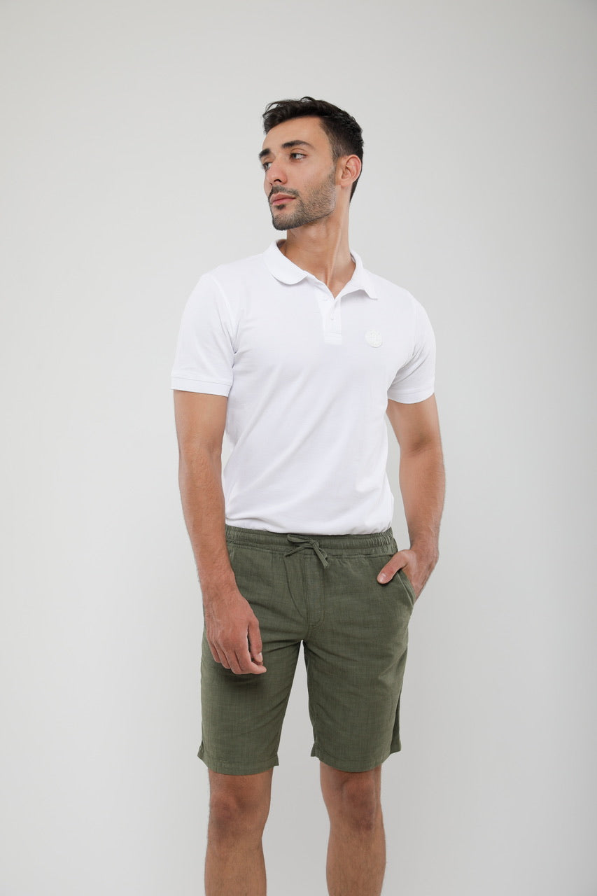 Short léger en lin