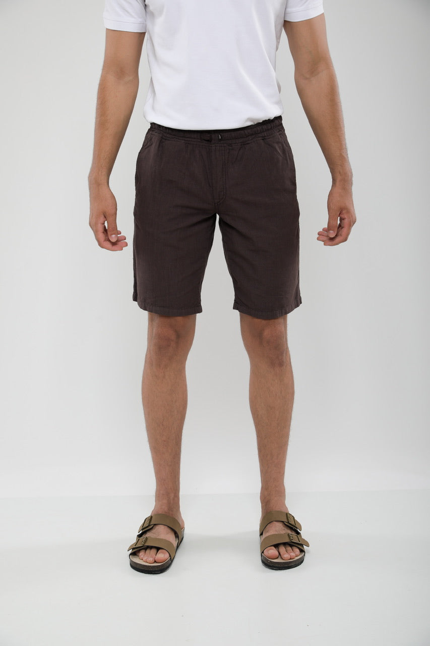 Short léger en lin