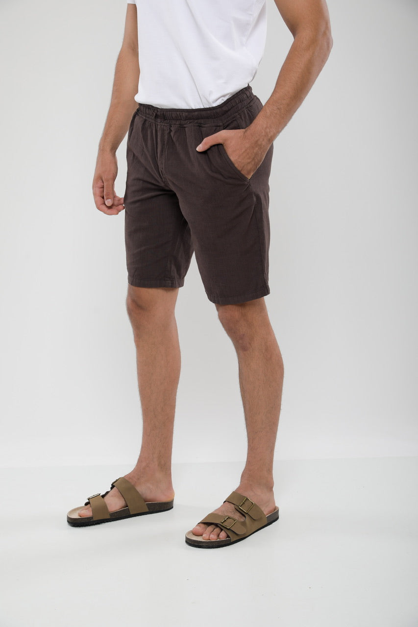 Short léger en lin