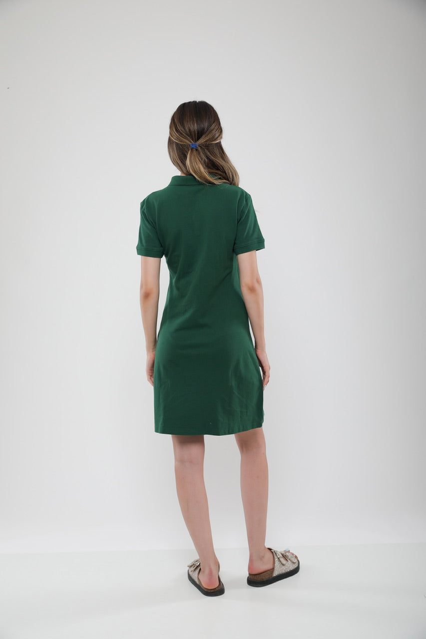 Robe Polo Femme en Piqué
