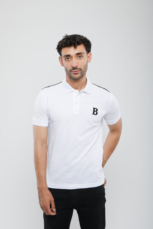 Polo Slim En Piqué
