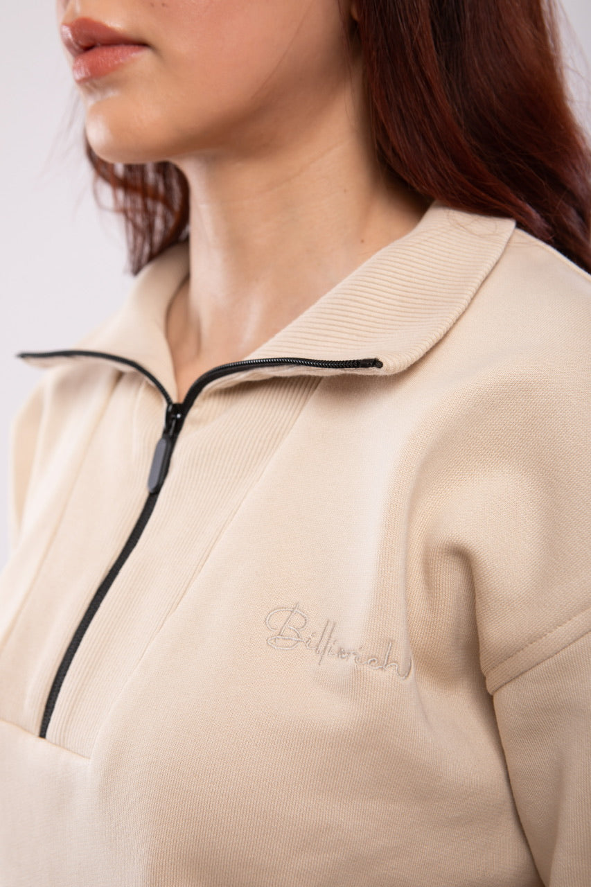 Sweat-shirt Zippé Femme