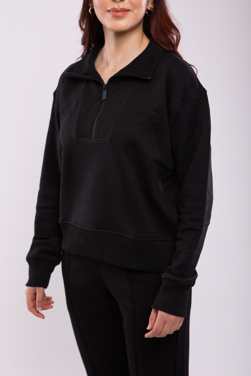 Sweat-shirt Zippé Femme