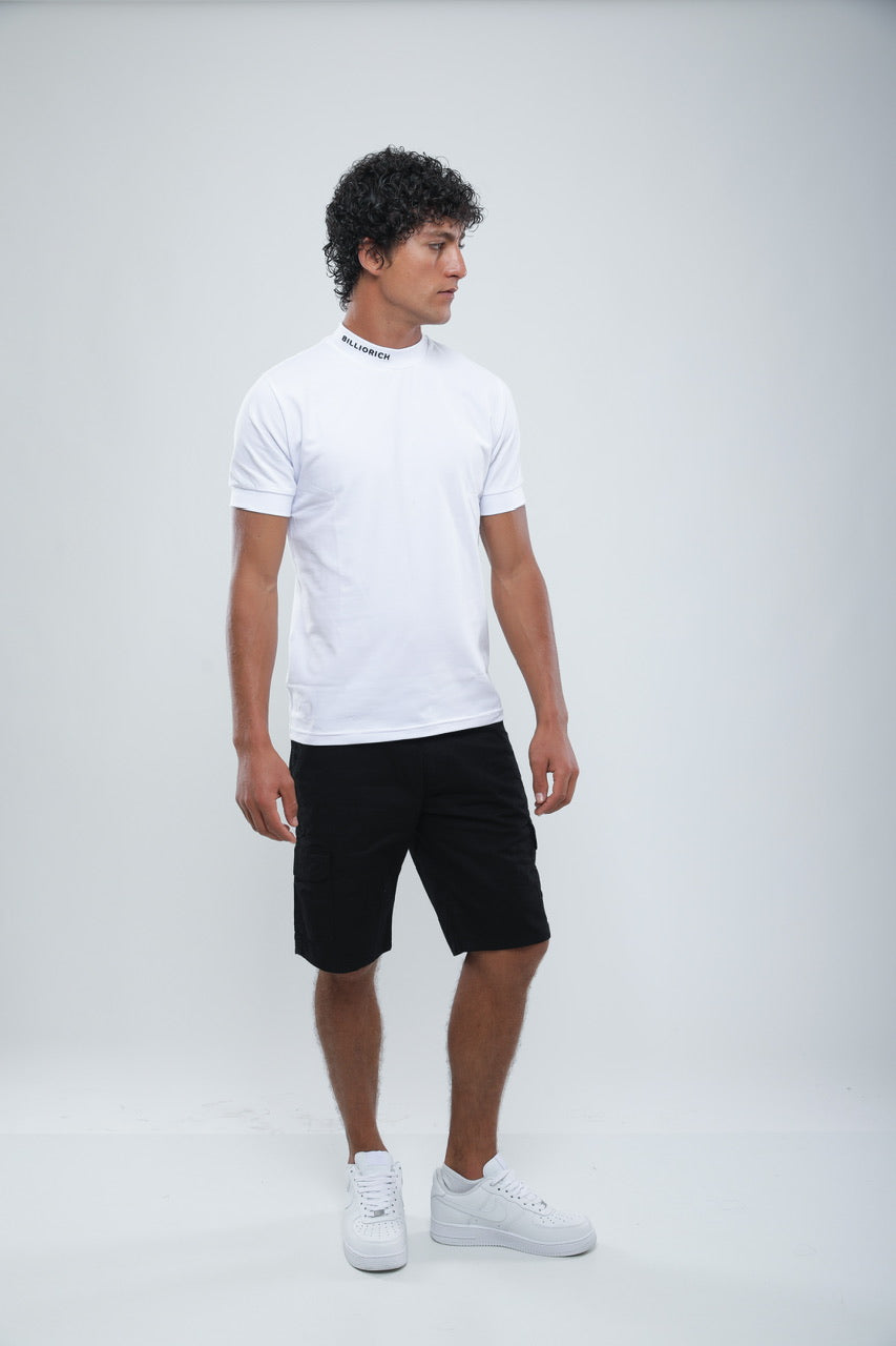 T-Shirt Col Montant Logo Col Billiorich