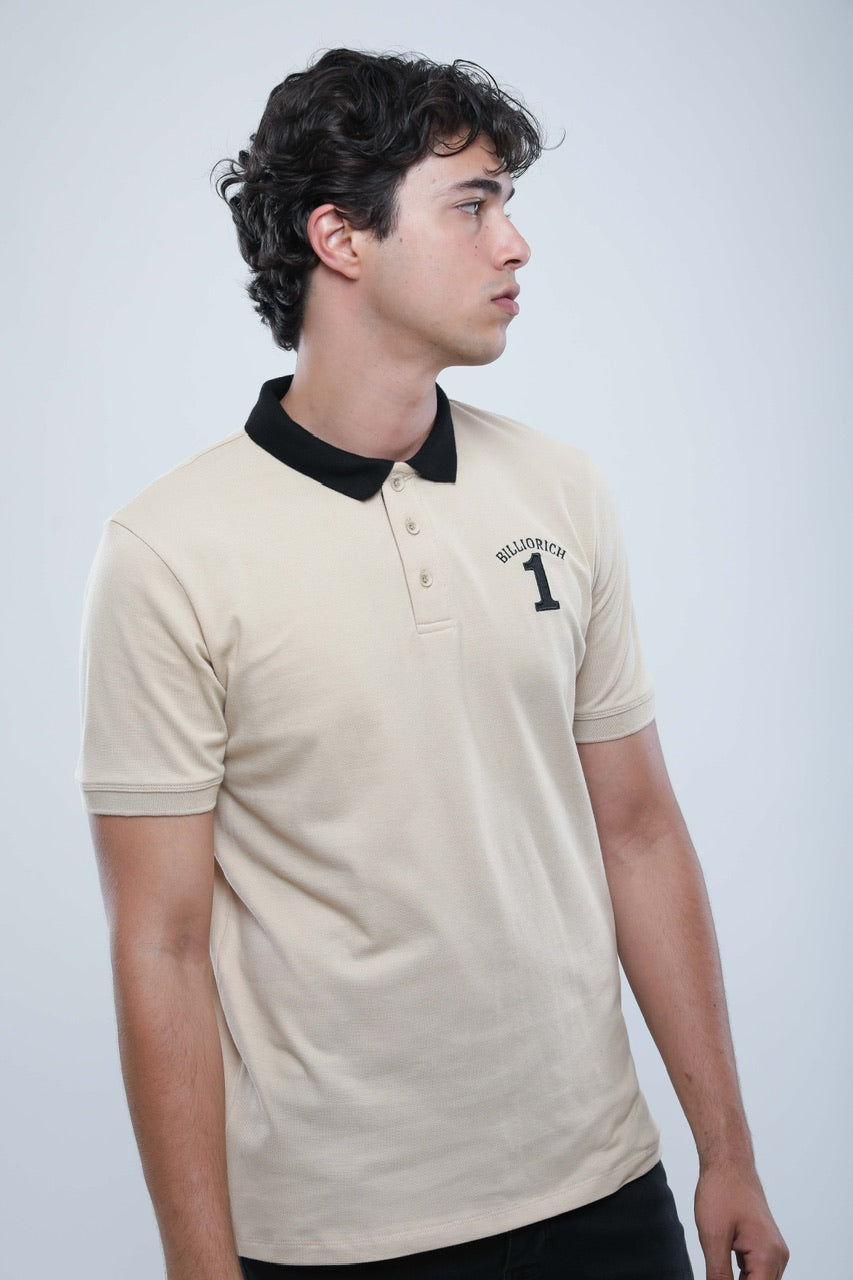 Polo Slim En Piqué