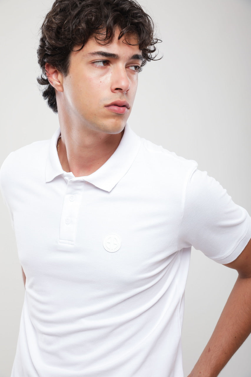 Polo Slim En Piqué