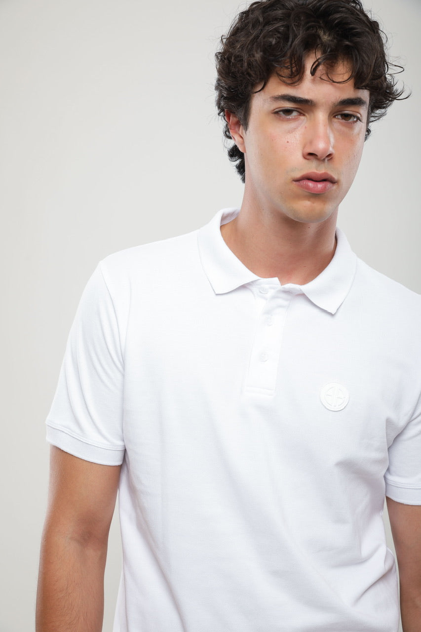 Polo Slim En Piqué