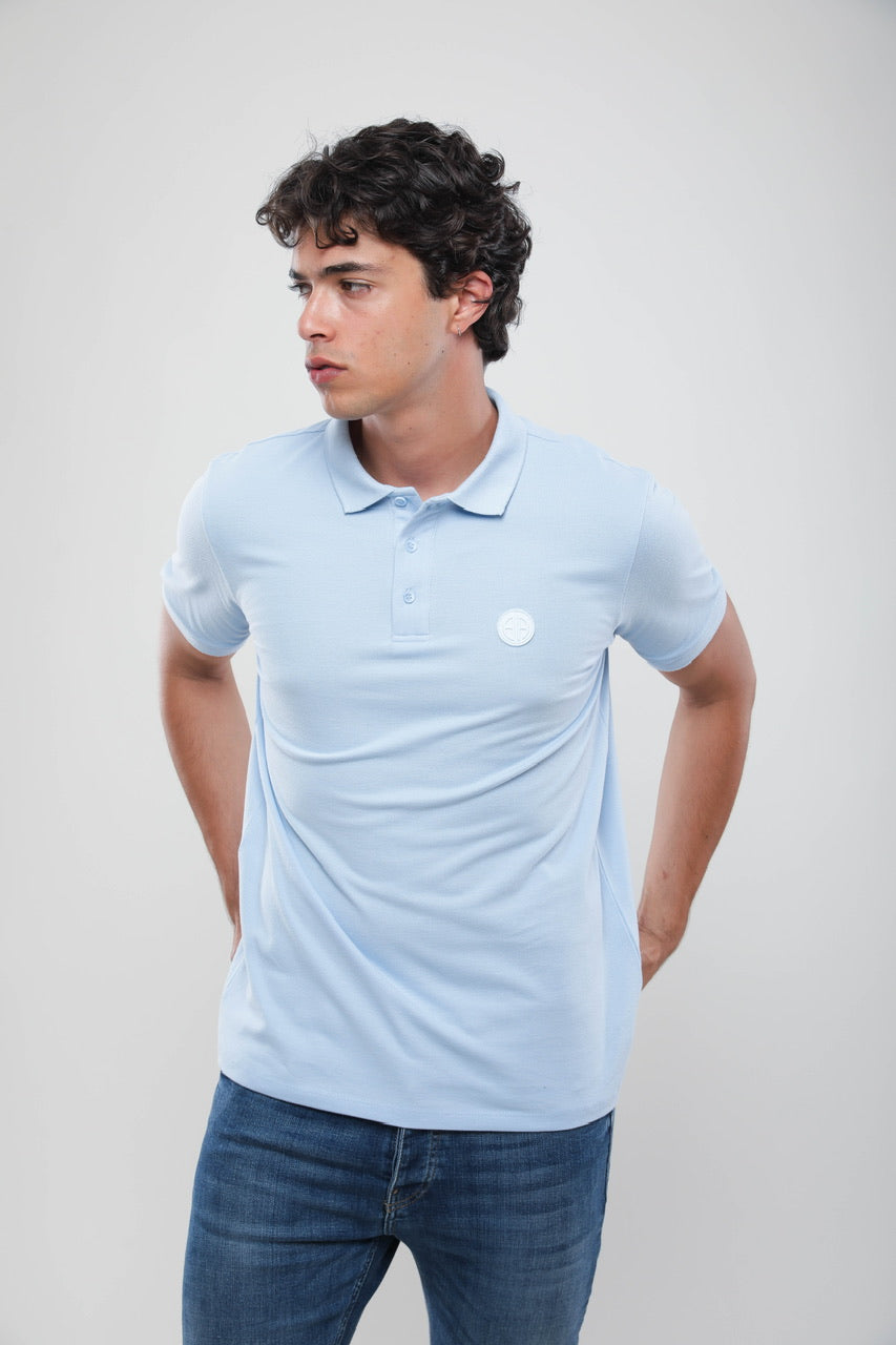 Polo Slim En Piqué