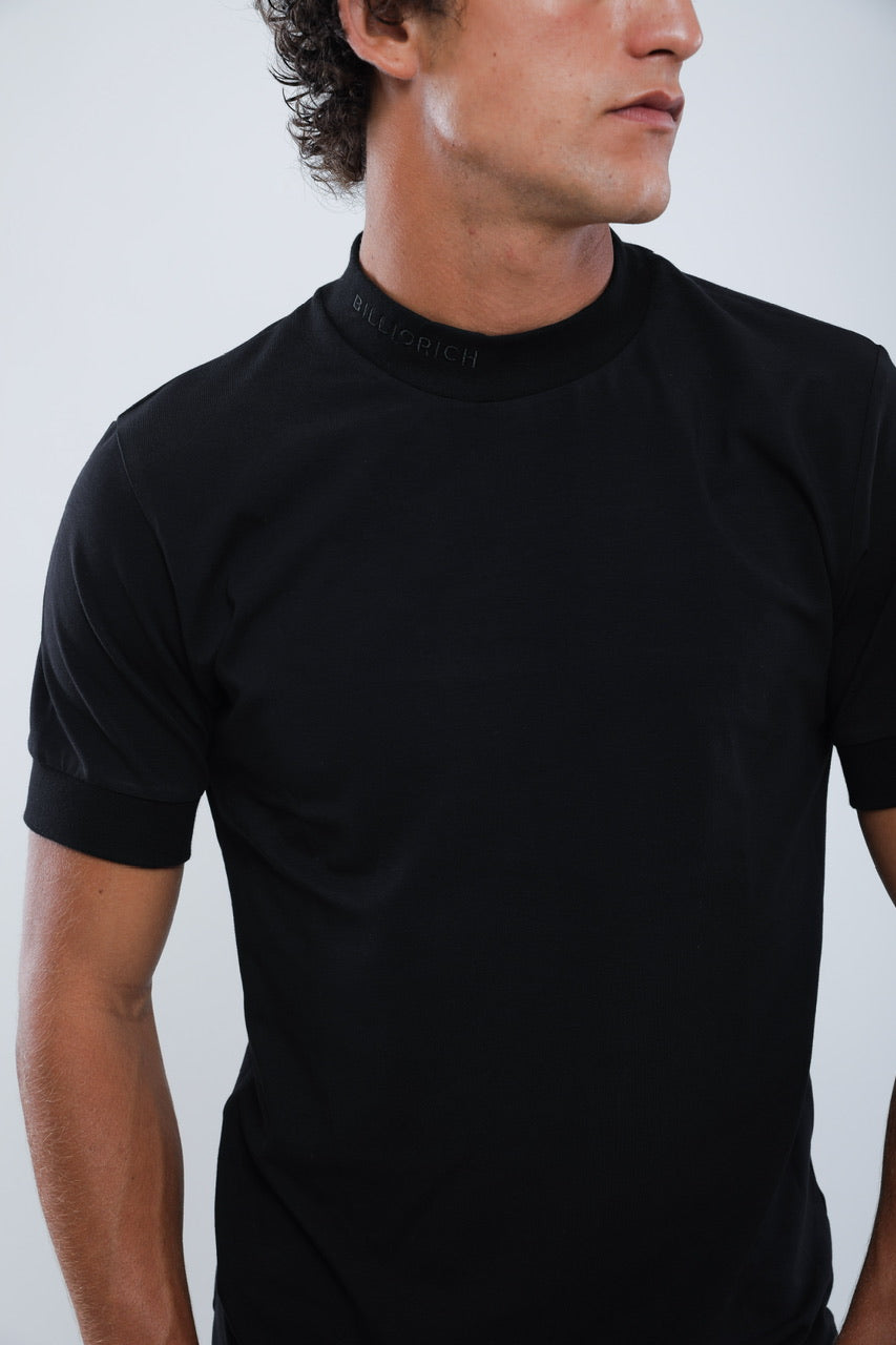 T-Shirt Col Montant Logo Col Billiorich