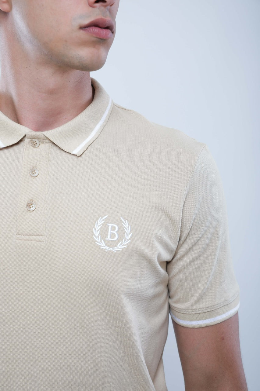 Polo Slim En Piqué
