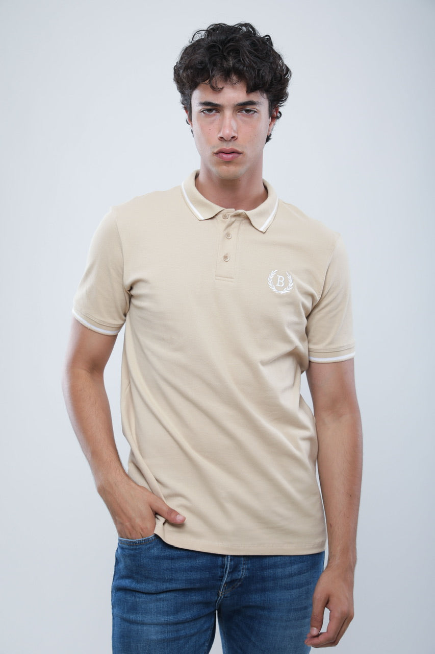 Polo Slim En Piqué