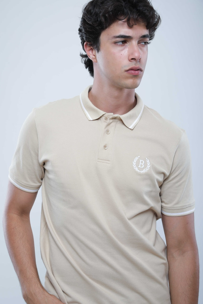 Polo Slim En Piqué