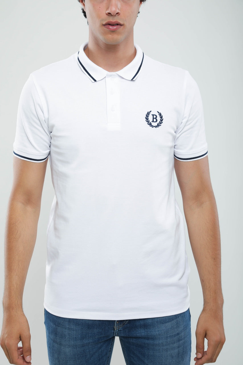 Polo Slim En Piqué