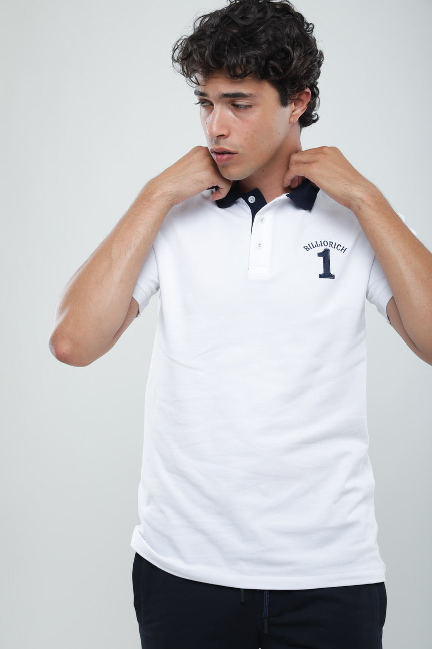 Polo Slim En Piqué