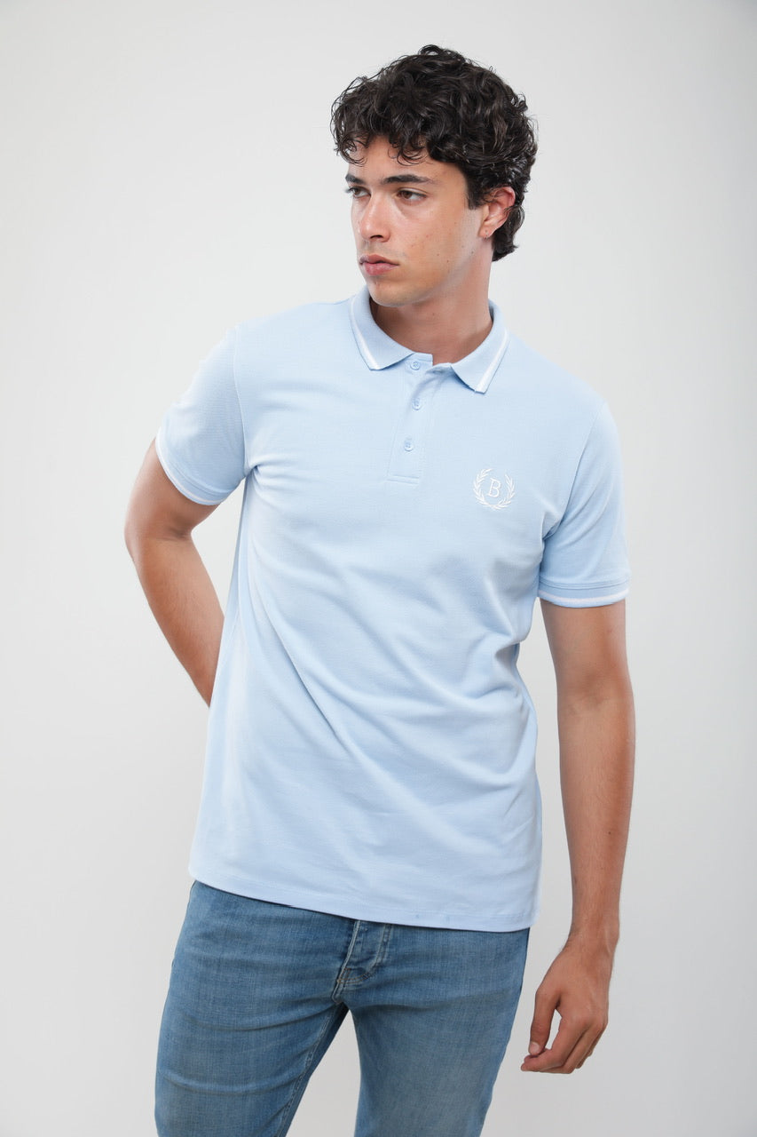 Polo Slim En Piqué