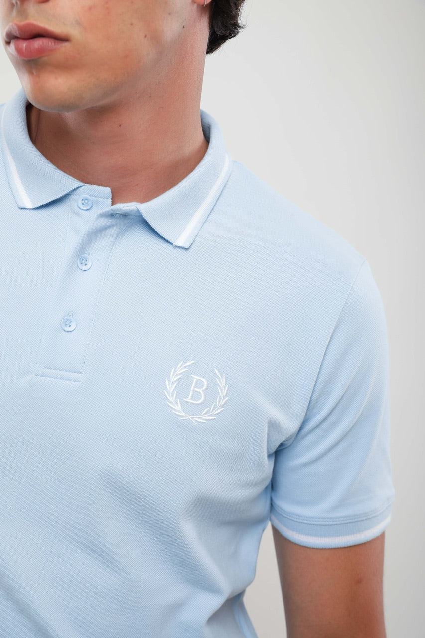 Polo Slim En Piqué