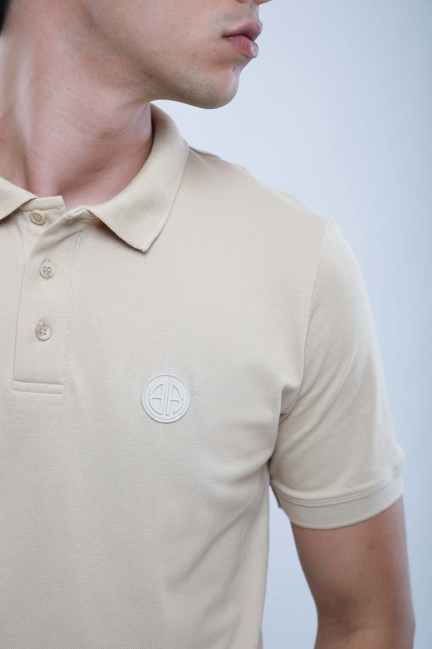 Polo Slim En Piqué