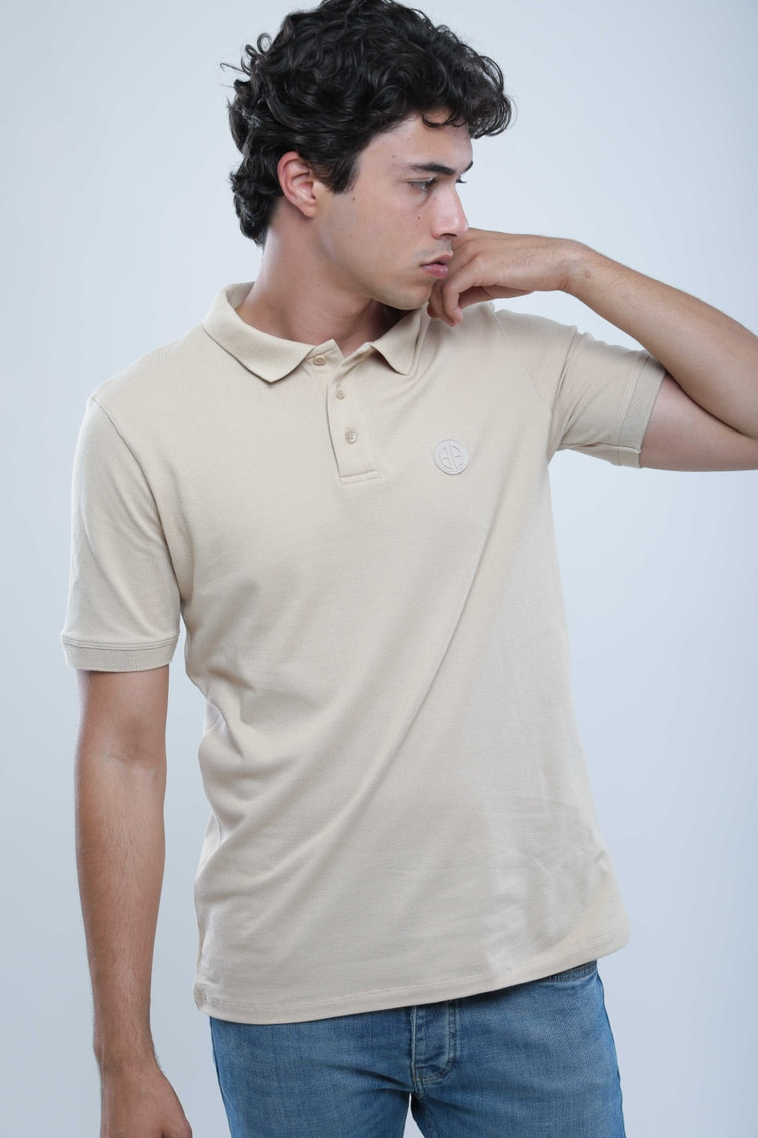 Polo Slim En Piqué