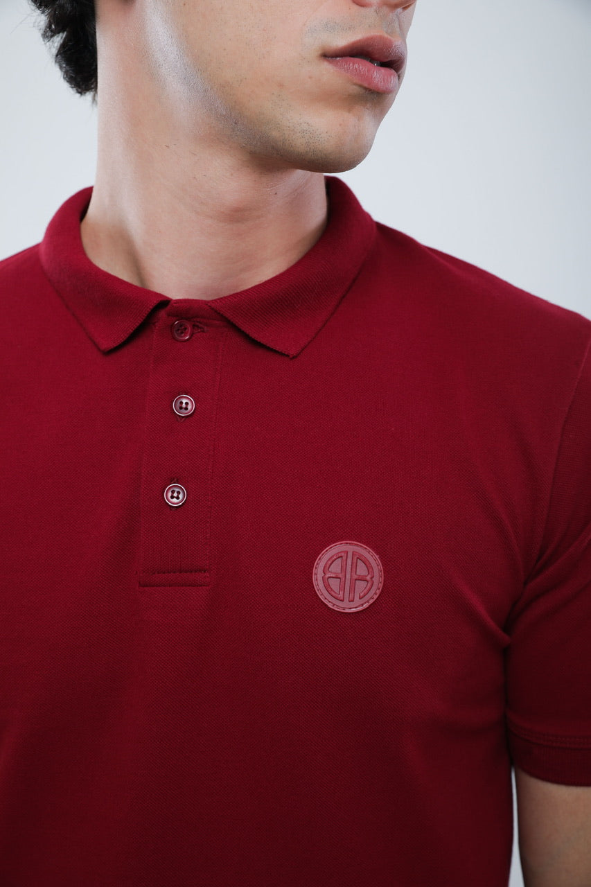 Polo Slim En Piqué