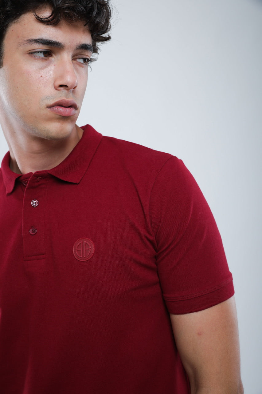 Polo Slim En Piqué