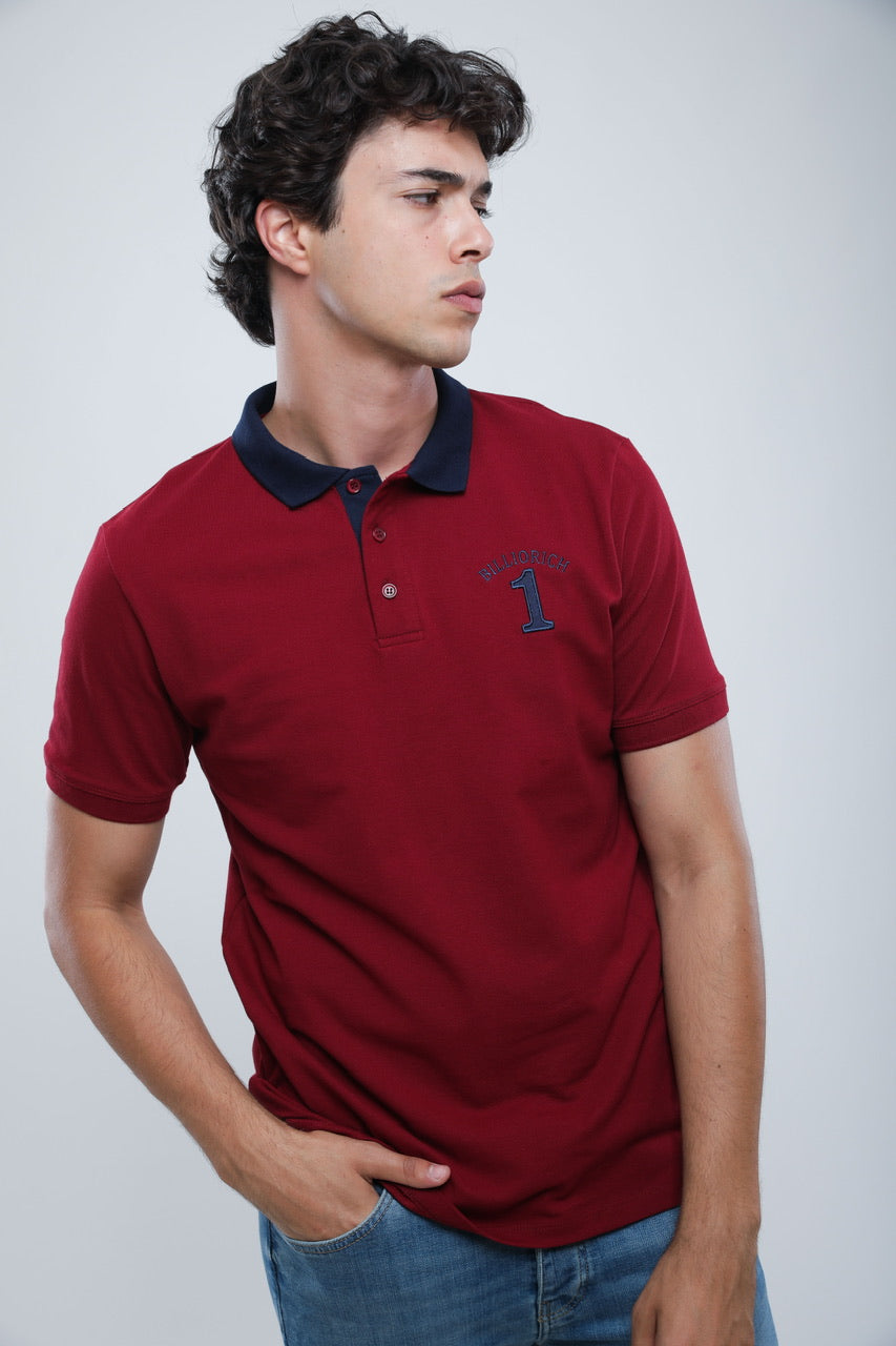 Polo Slim En Piqué