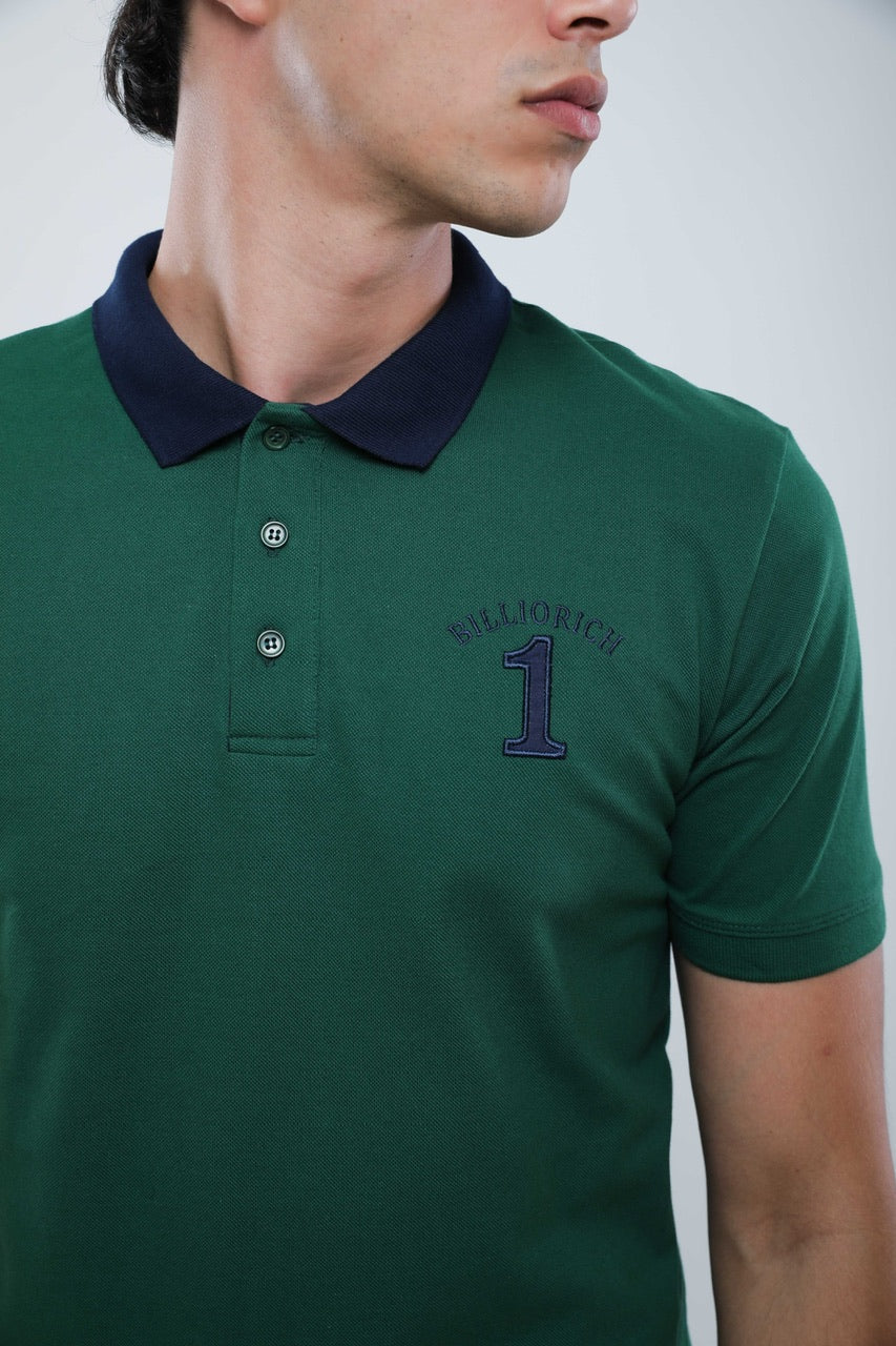 Polo Slim En Piqué