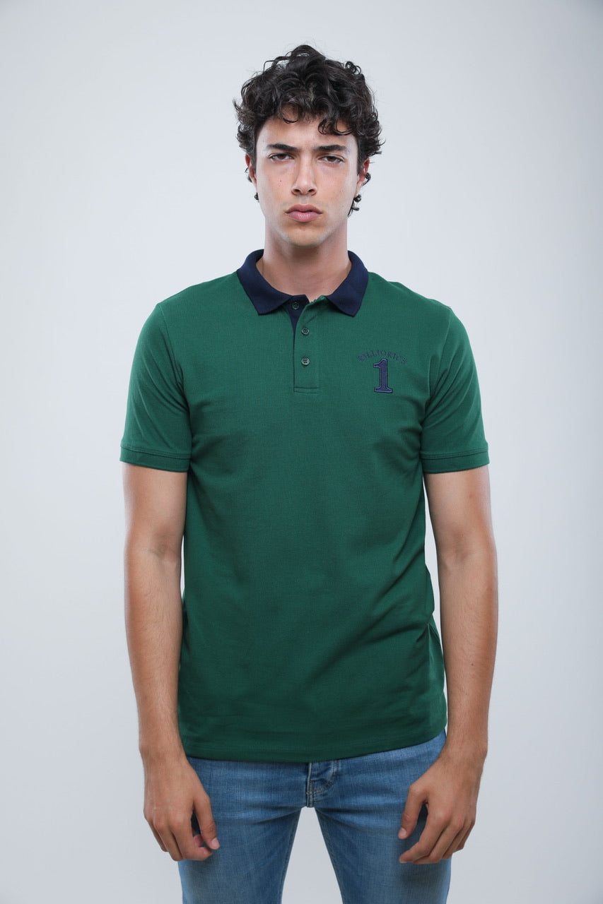 Polo Slim En Piqué