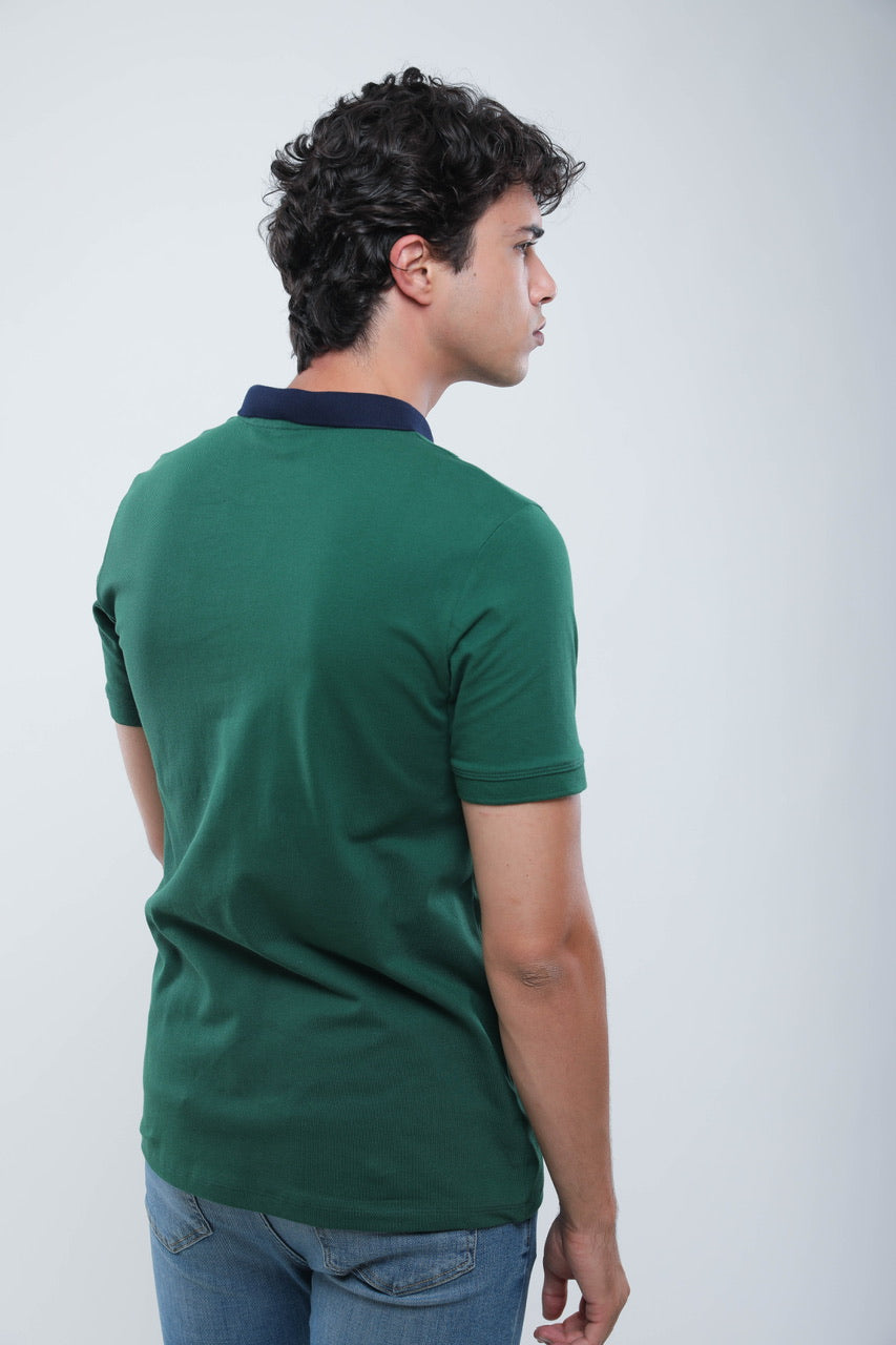 Polo Slim En Piqué