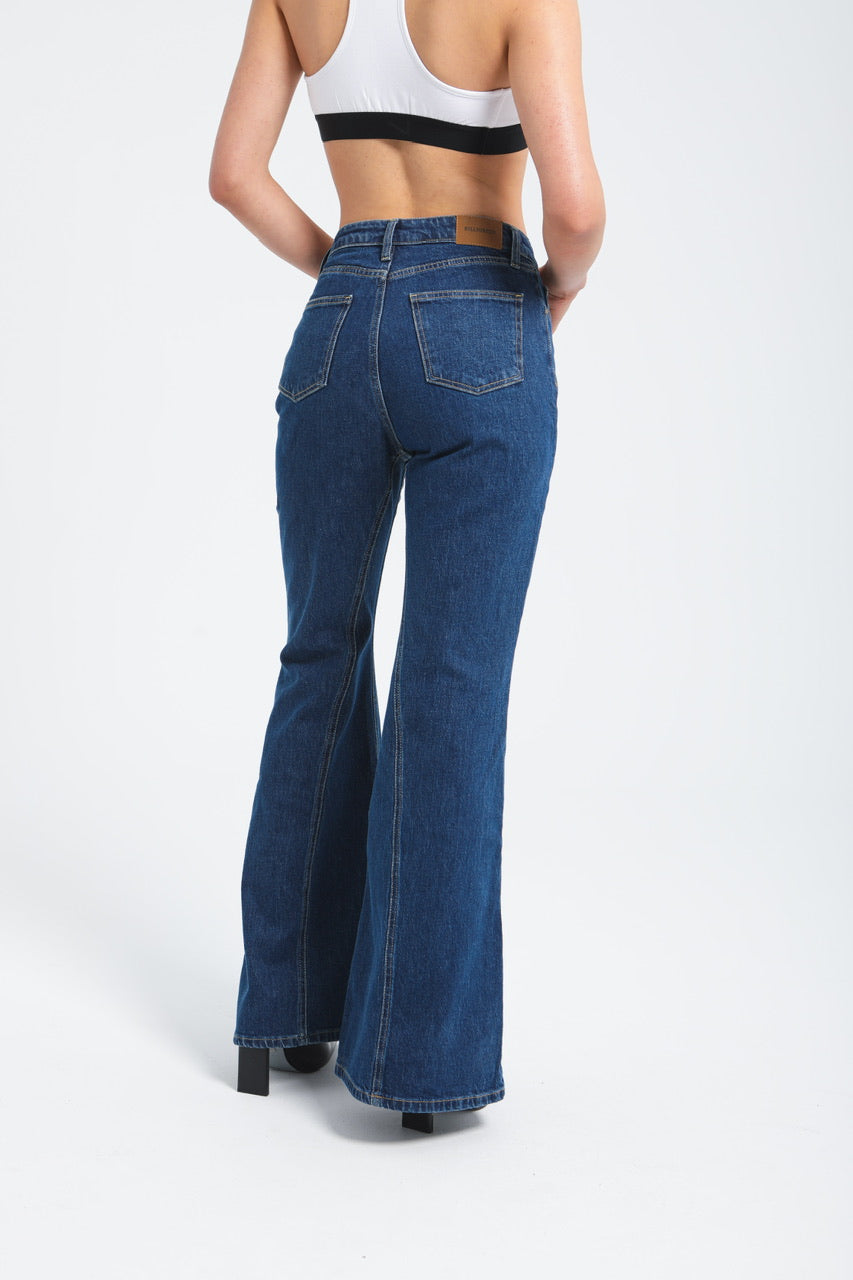 Jean Évasé Taille Haute Femme